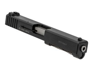 22LR Conversion Kit Fits GLOCK 20/21 Gen 4 and has black oxide steel parts